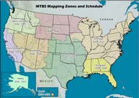 Fig. 1 - MTBS mapping zones.